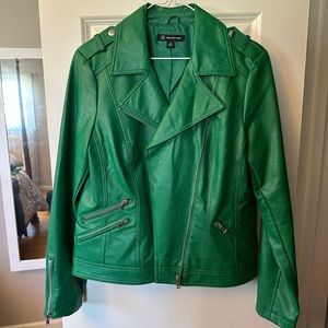 Emerald Green, size M, motorcycle style